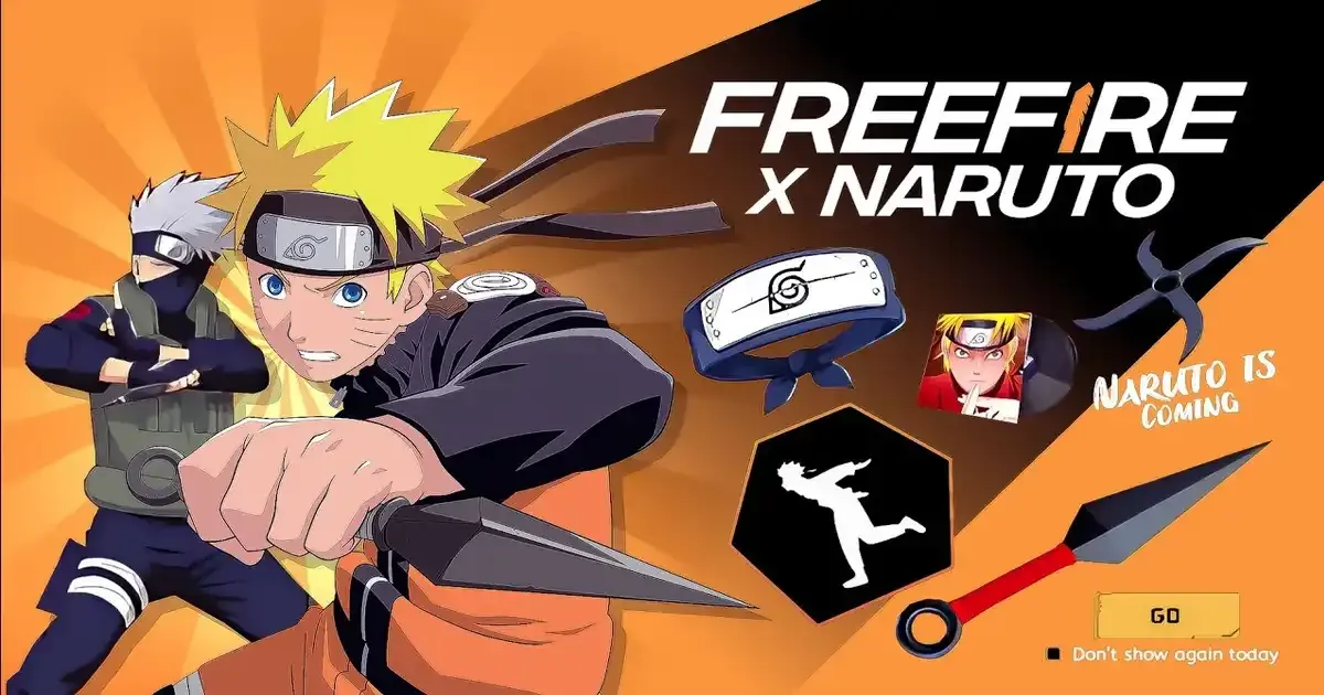 Free Fire x Naruto Shippuden: Tanggal Rilis dan Bocoran Skin
