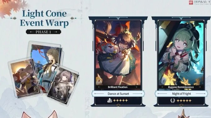 HSR Light cone banner phase 1