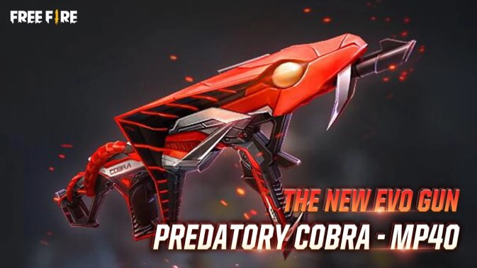 Skin evo gun MP40 Predatory Cobra