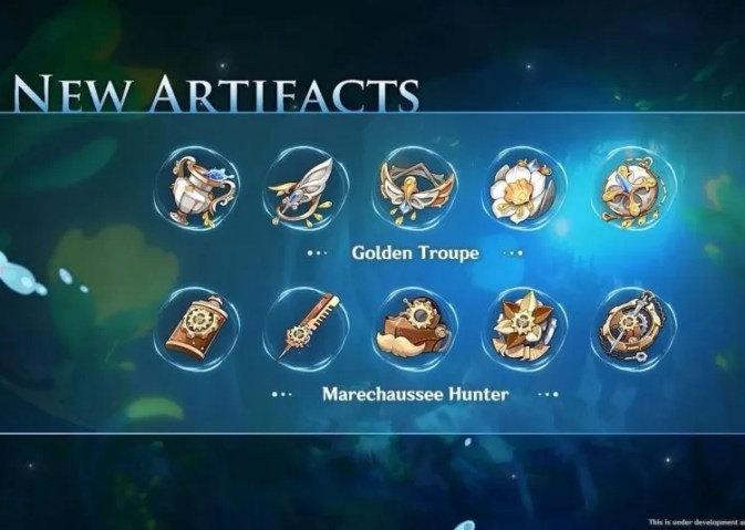 Focalors Genshin Impact artifacts