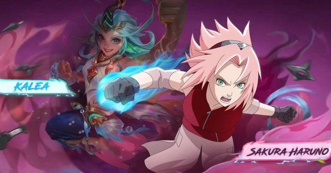 skin kalea sakura mlbb x naruto